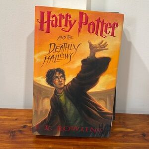 Harry Potter and the Deathly Hallows by J. K. Rowling (2007, Hardcover) EUC